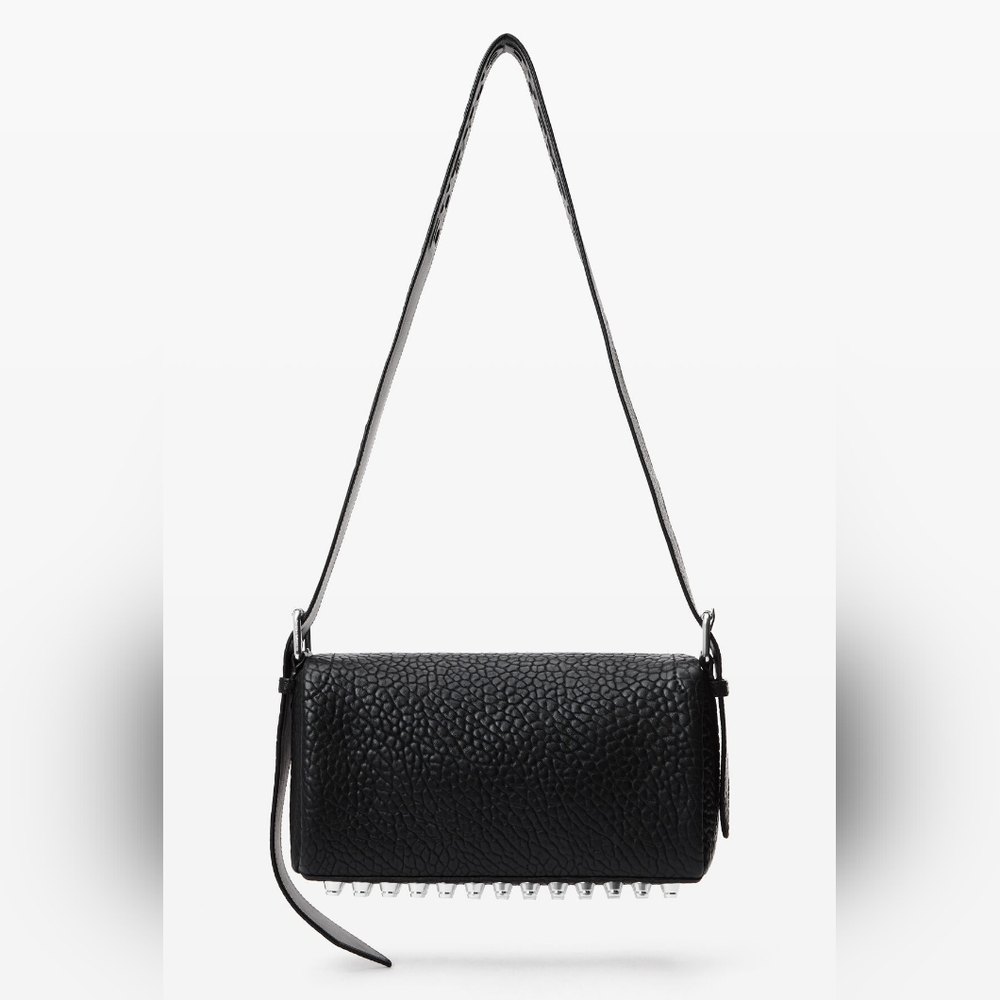 Alexander Wang Ricco Black Textured Leather Bag (Medium) - Picture 5 of 15